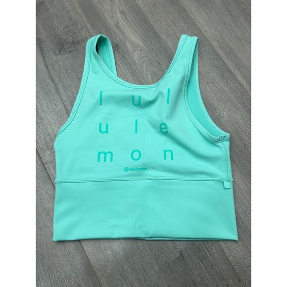 Lululemon Athletica Womens Mint Green Solid Power Pivot Everlux Tank Top Size S? - Picture 1 of 6